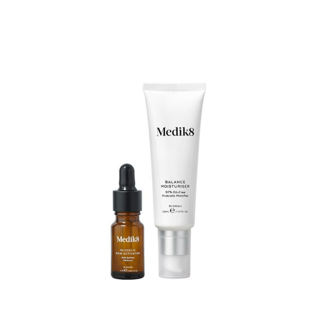 Medik8 Balance Moisturiser & Glycolic Acid Activator