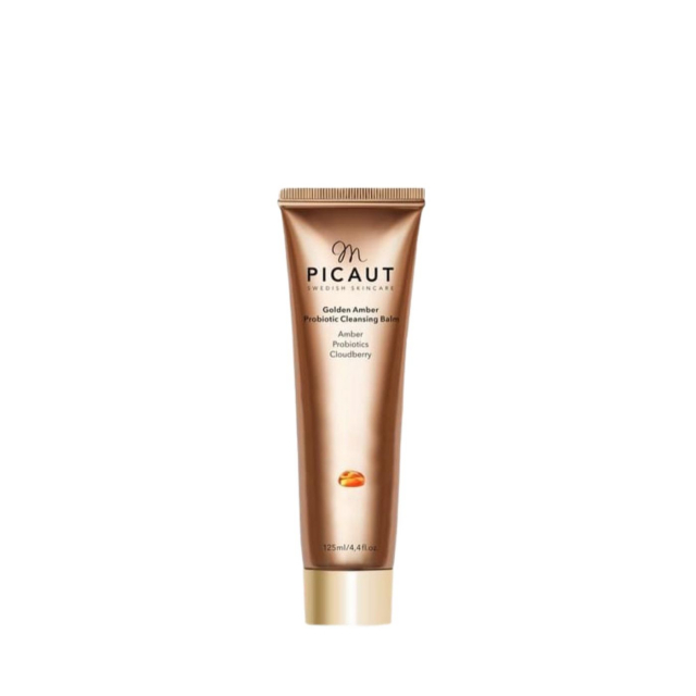 M Picaut Golden Amber Probiotic Cleansing Balm