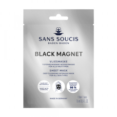 Sans Soucis Black Magnet Sheet Mask