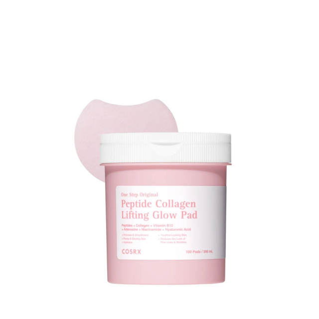 COSRX One Step Original Peptide Collagen Lifting Glow Pad 100 st