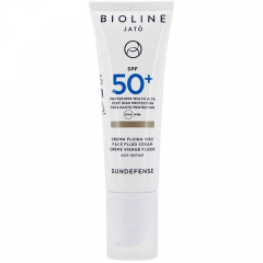 Bioline SPF 50+ Very High Protection Face Fluid Cream Age Repair 