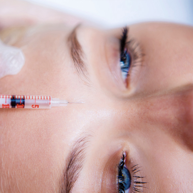 Injektionsbehandling Botox