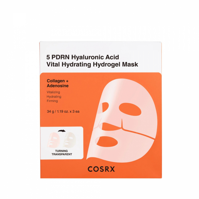 COSRX 5 PDRN Hyaluronic Acid Vital Hydrating Hydrogel Mask