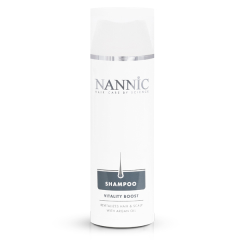 Nannic Vitality Boost Shampoo | Hårvård - Schampo - Tunt & Fint hår | Apoteka