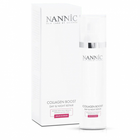 Nannic Collagen Boost Day & Night Repair  i gruppen Ansikte / Ansiktskräm / 24-h kräm hos Hudotekets Webshop (nanniccolla)