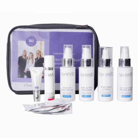 Nannic The Skin Kit by Hudoteket Sensitive i gruppen Ansikte / Kit & Paket hos Hudotekets Webshop (nannicsensi)