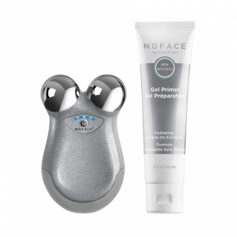 NuFACE mini Facial Toning Device Silver Kit i gruppen Hudtyp/tillstånd / Linjer och rynkor hos Hudotekets Webshop (nufacesilver)