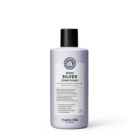 Maria Nila Sheer Silver Conditioner i gruppen Hår / Balsam  / Balsam med färgpigment hos Hudotekets Webshop (r3644)