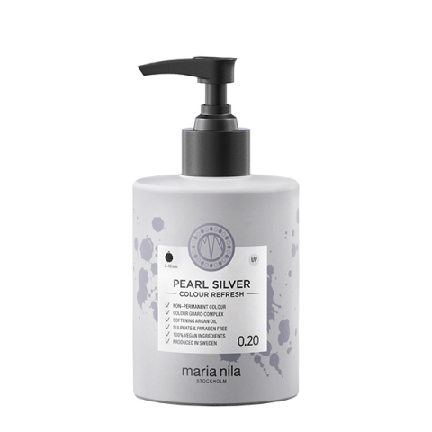 Maria Nila Colour Refresh Pearl Silver 100ml | Hårvård - Balsam - Balsam med färgpigment | Apoteka