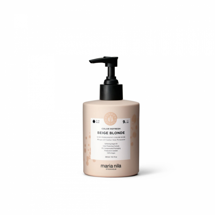 Maria Nila Color Refresh Beige Blonde i gruppen Hår / Balsam  / Balsam med färgpigment hos Hudotekets Webshop (r6722)