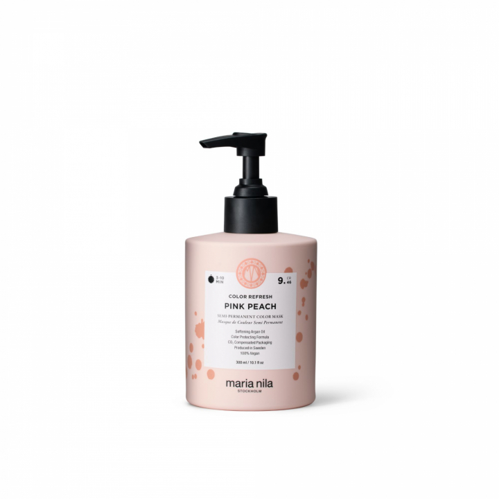 Maria Nila Color Refresh Pink Peach i gruppen Hår / Balsam  / Balsam med färgpigment hos Hudotekets Webshop (r6725)