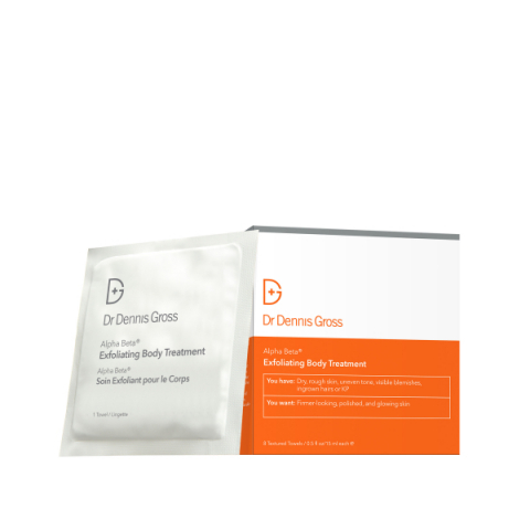 Dr Dennis Gross Alpha Beta Exfoliating BodyTreatment 8 Pack | Ansiktsvård - Ansiktspeeling & ansiktsskrubb - Peeling pads | Apoteka