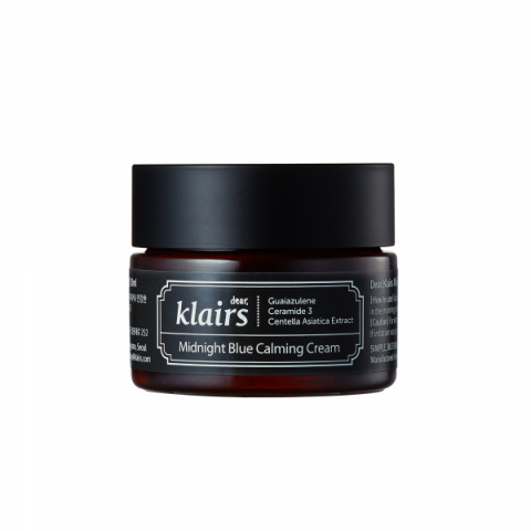 Klairs Midnight Blue Calming Cream i gruppen Ansikte / Ansiktskräm / 24-h kräm hos Hudotekets Webshop (rK126)