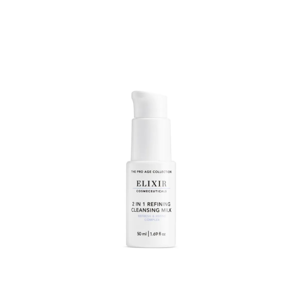 Elixir Cosmeceuticals 2 in 1 Refining Cleansing Milk Travelsize