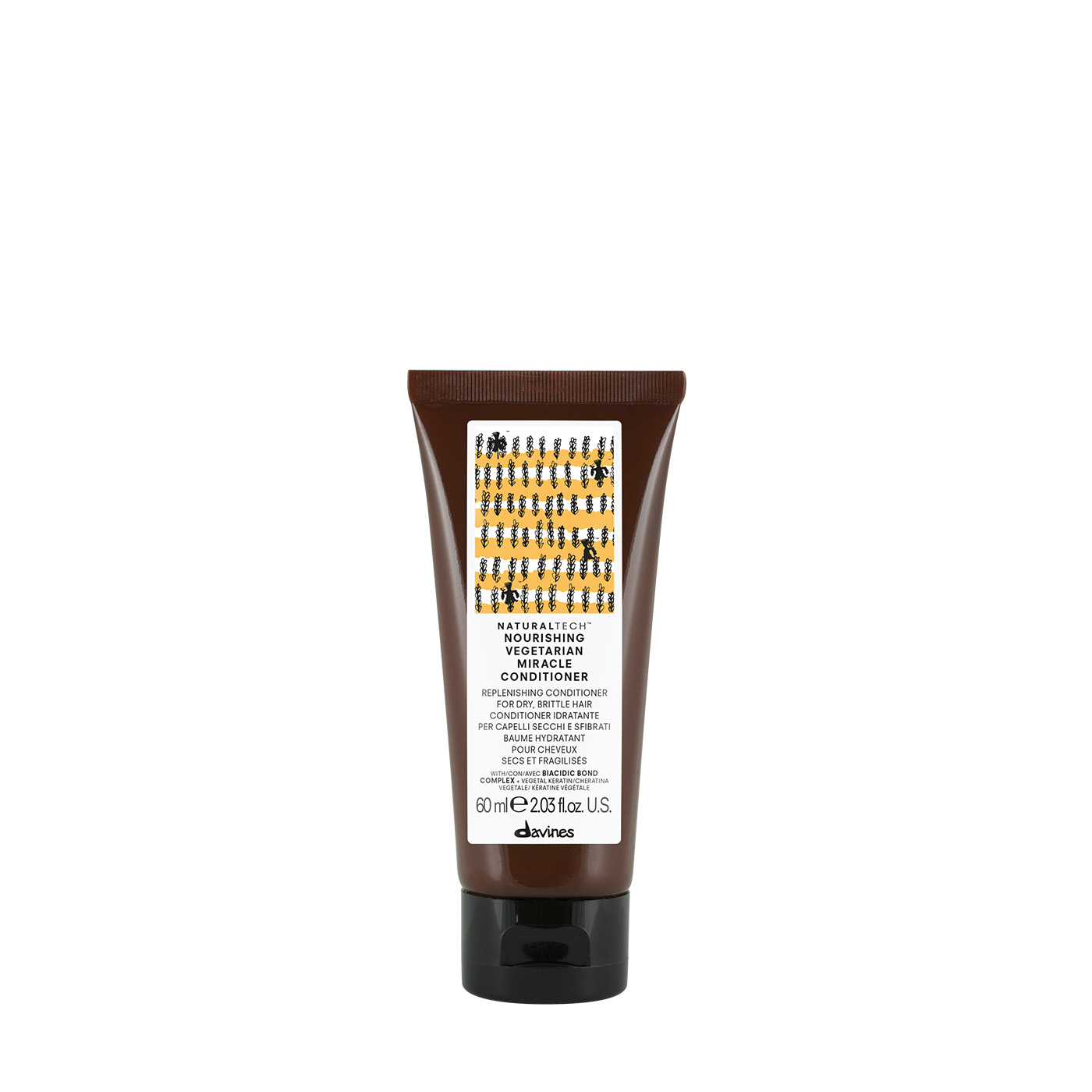 Davines NaturalTech Nourishing Vegetarian Miracle Conditioner Travelsi