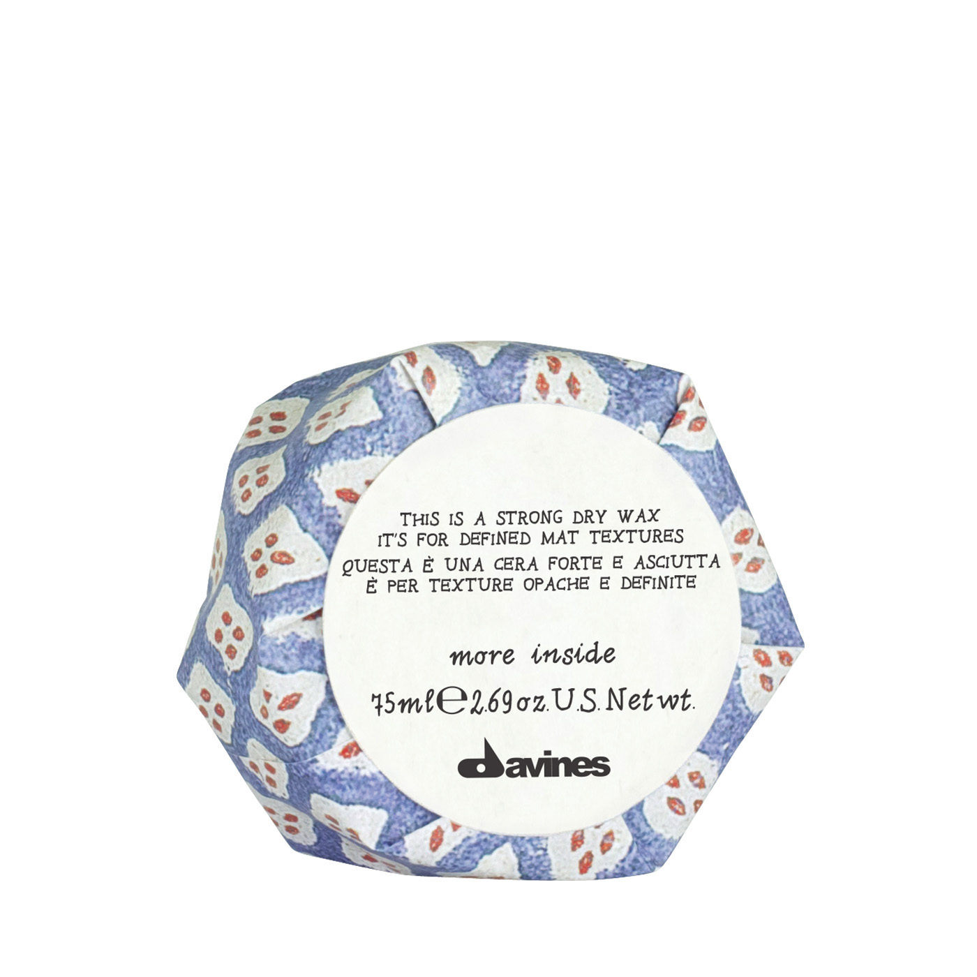 Davines More Inside Strong Dry Wax