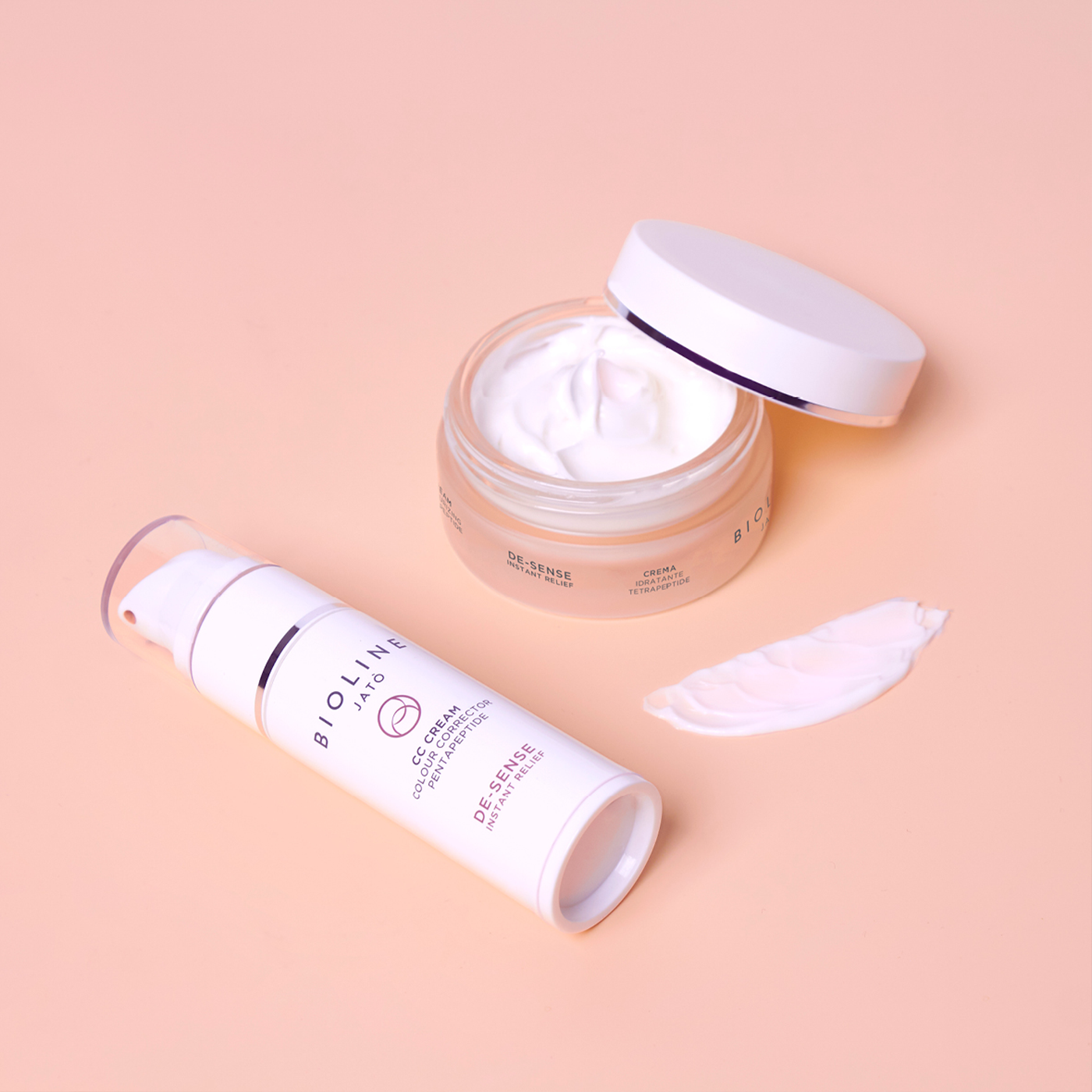 Bioline DE-SENSE Instant Relief Moisturizing Cream Tetrapeptide