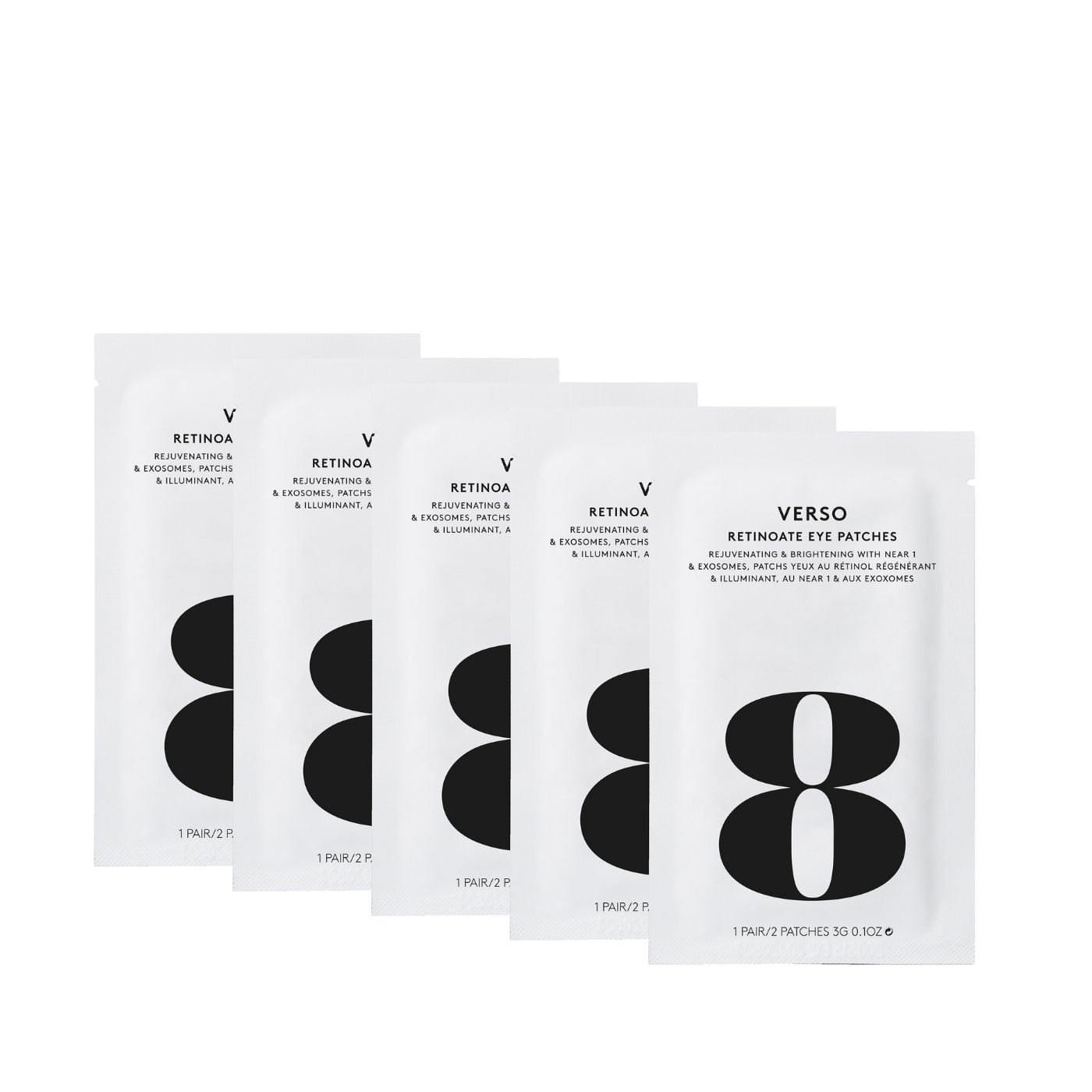 Verso N°8 Retinoate Eye Patches 5 Pair