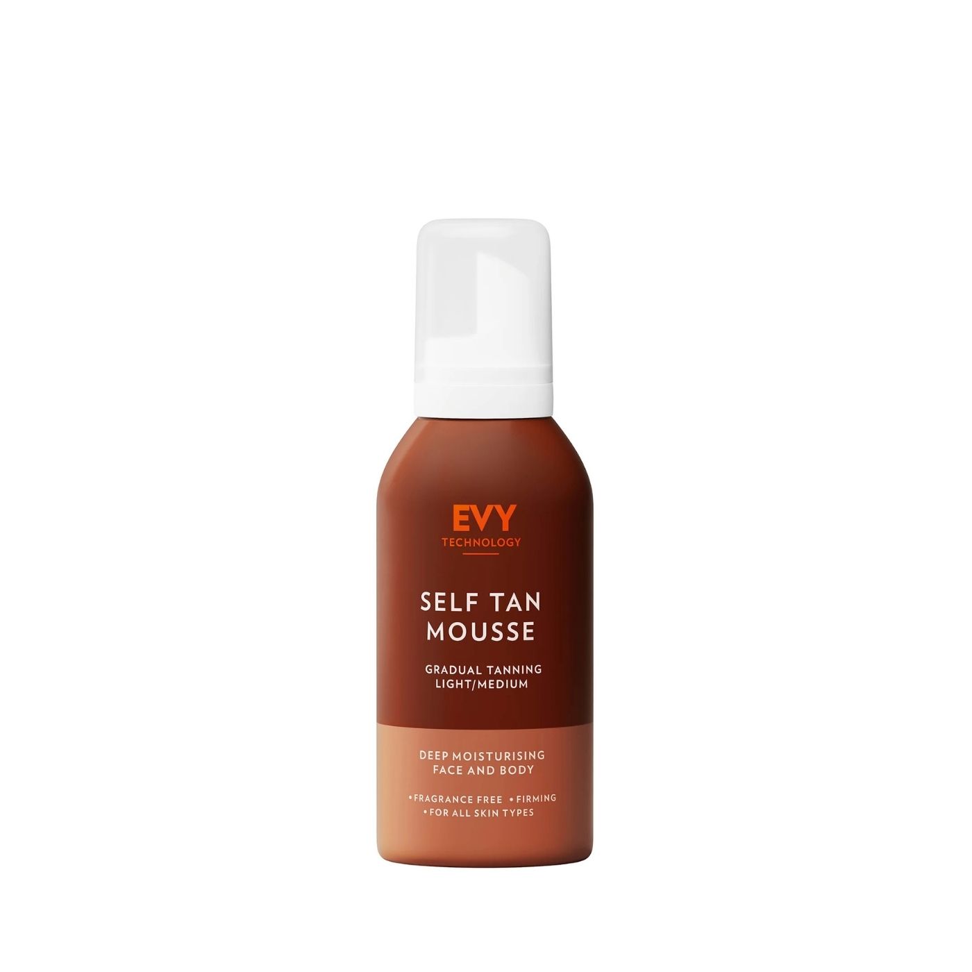 Evy Technology Self Tan Face and Body Mousse Light/Medium
