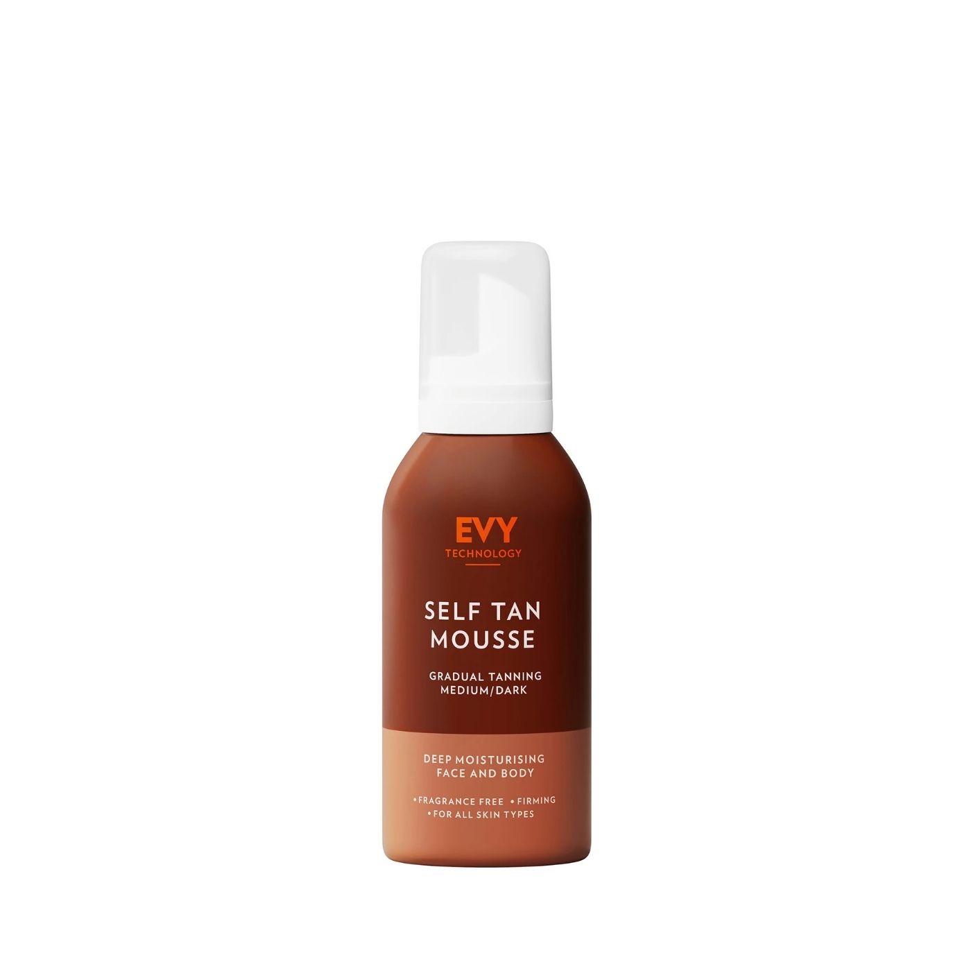 Evy Technology Self Tan Face and Body Mousse Medium/Dark