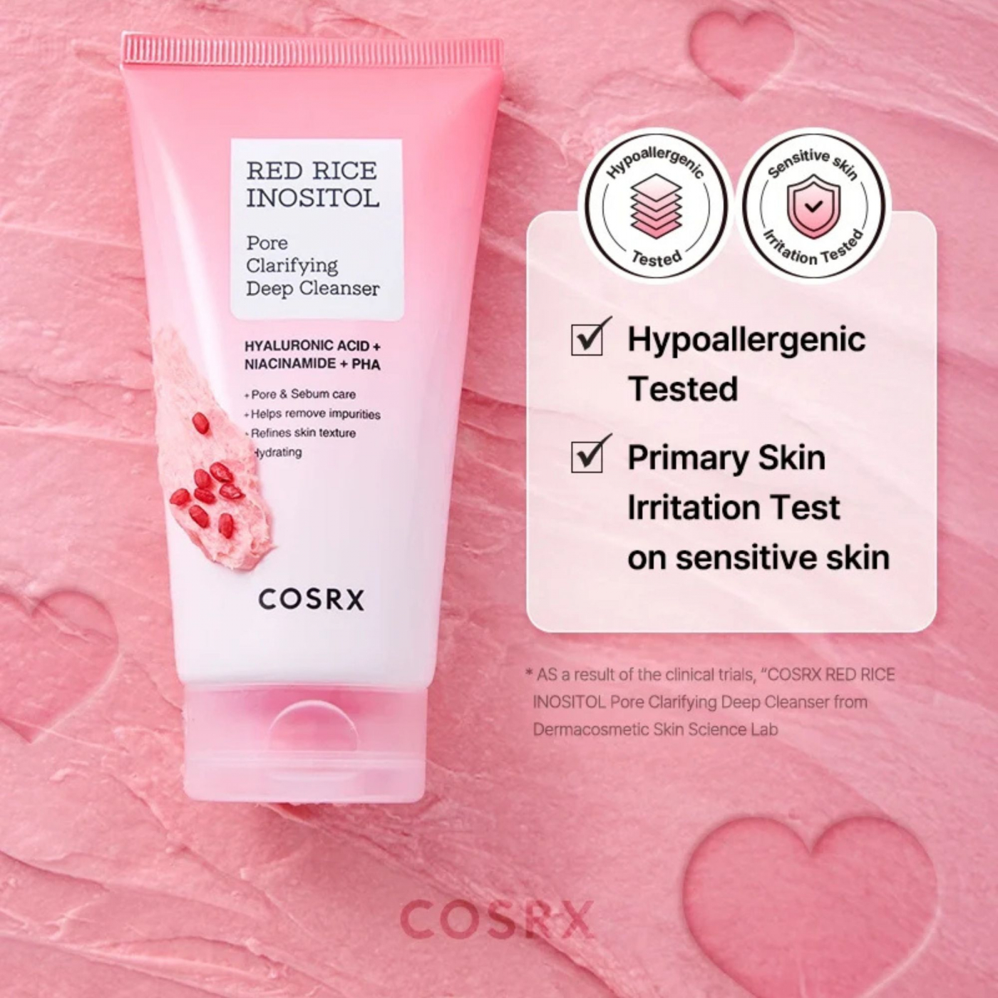 COSRX Red Rice Inositol Pore Clarifying Deep Cleanser 150 ml