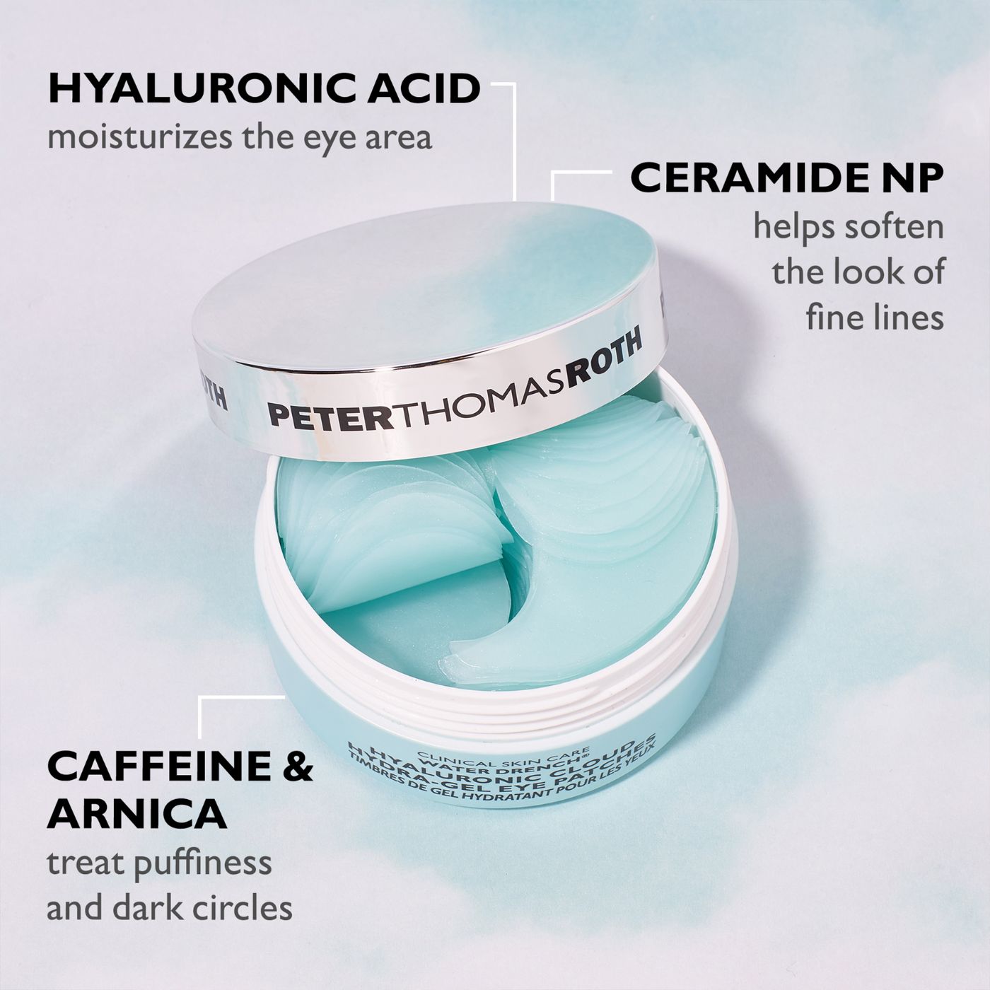 Peter Thomas Roth Water Drench Hyaluronic Cloud Hydra-Gel Eye Patches