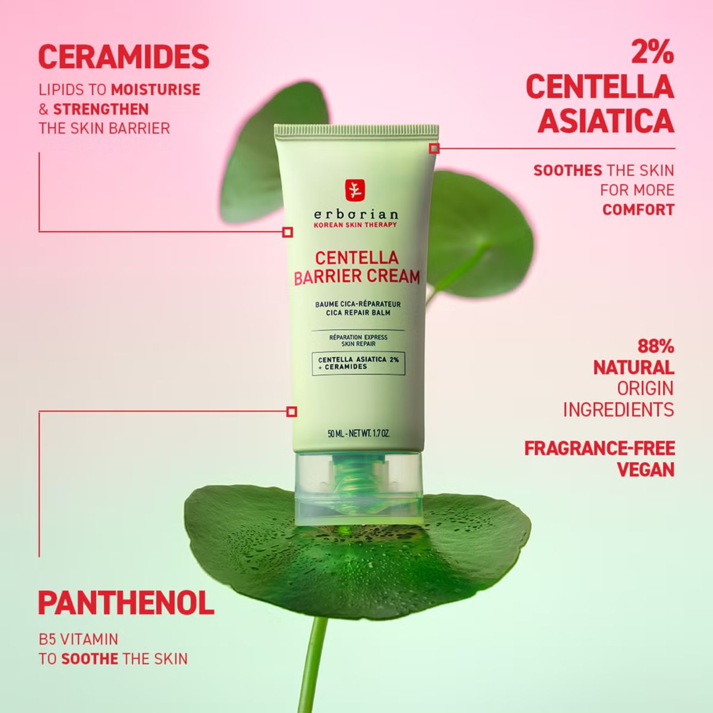 Erborian Centella Barrier Cream 50 ml 