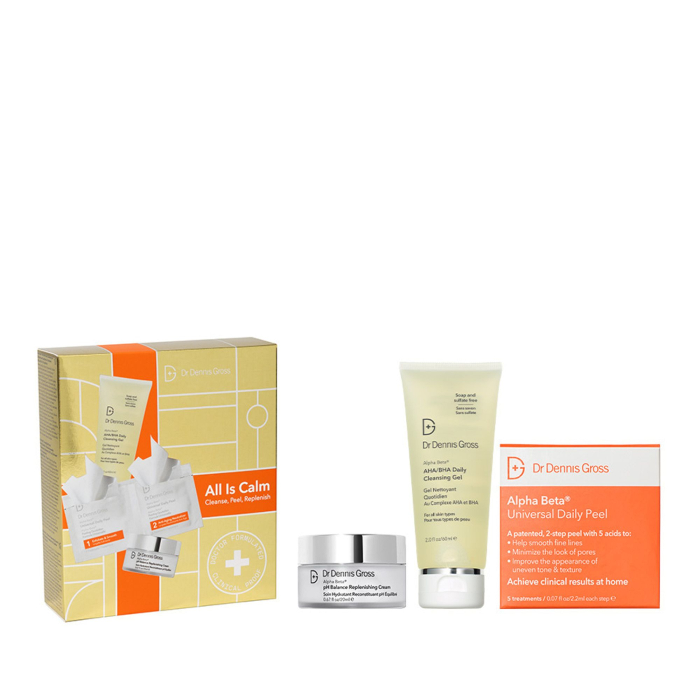 Dr Dennis Gross Skincare All Is Calm Kit