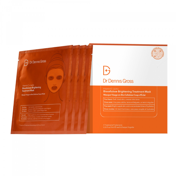 Dr Dennis Gross Vitamin C Lactic Biocellulose Brightening Treatment Ma