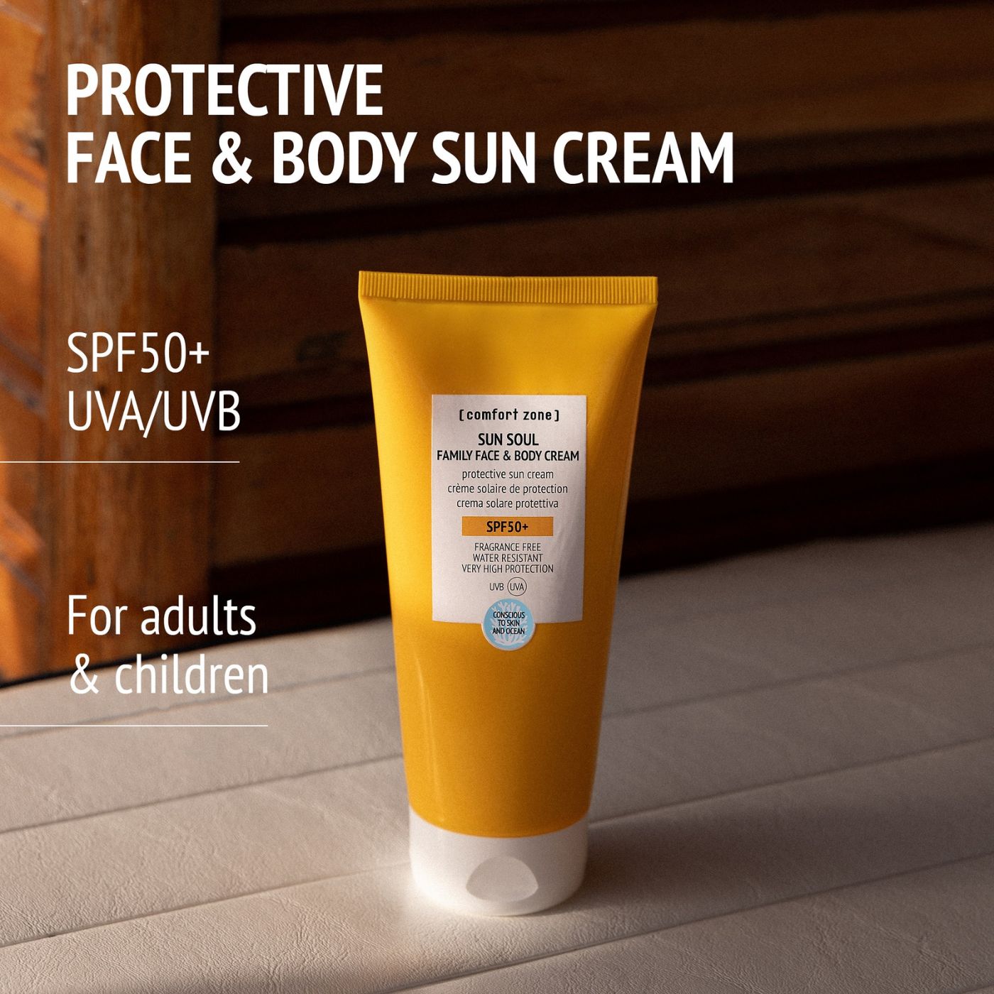 Comfort Zone Sun Soul Family Face & Body Cream SPF 50+ 200 ml