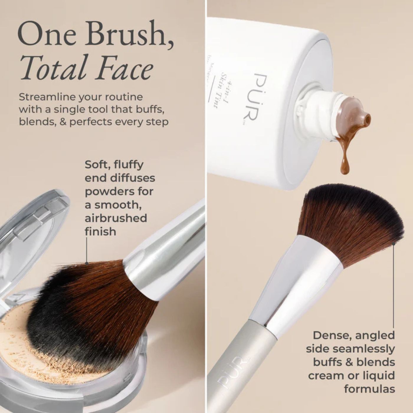 PÜR Multitasking Brush