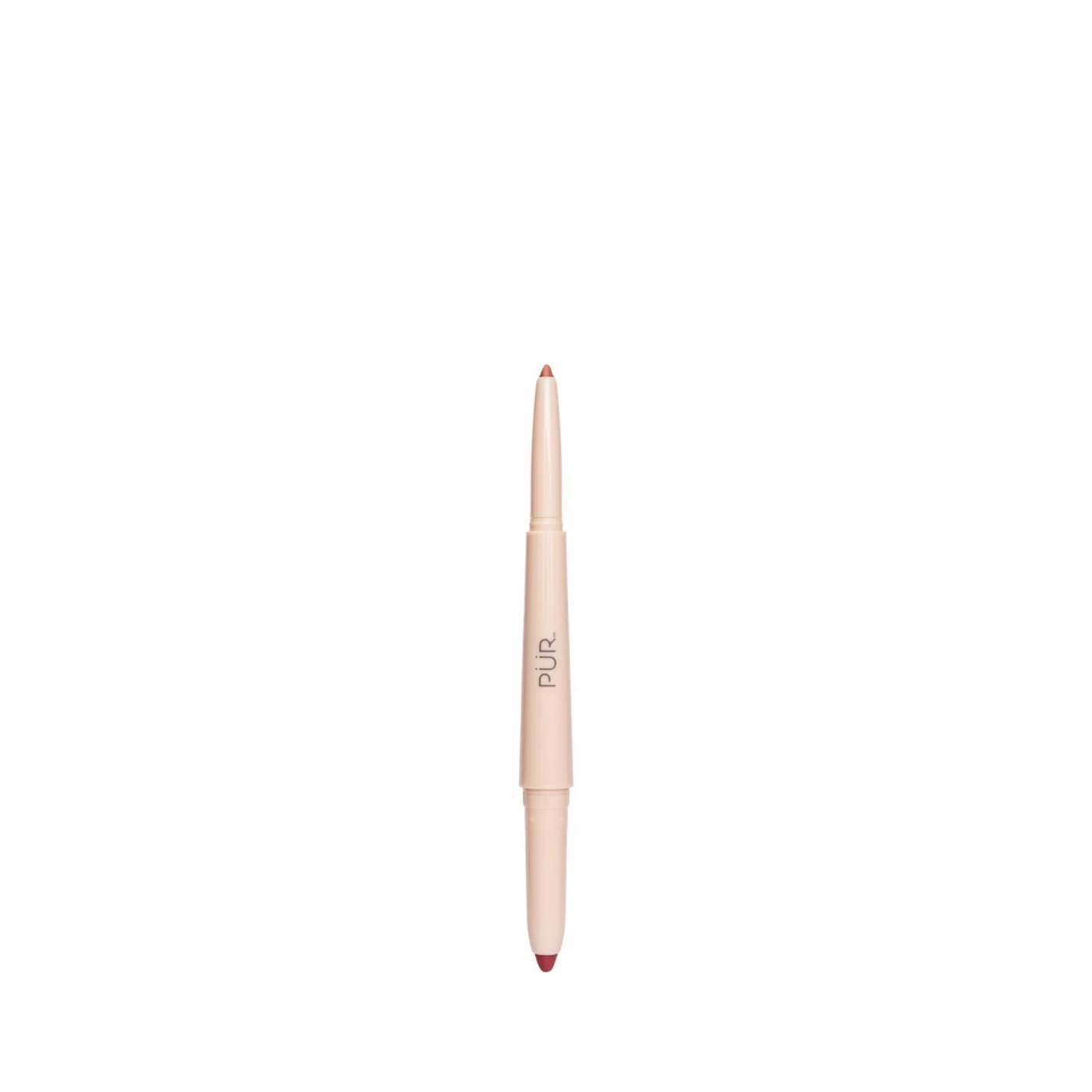PÜR Silky Sculpt Creamy Dual Ended Lip Liner Pencil Rose Latte
