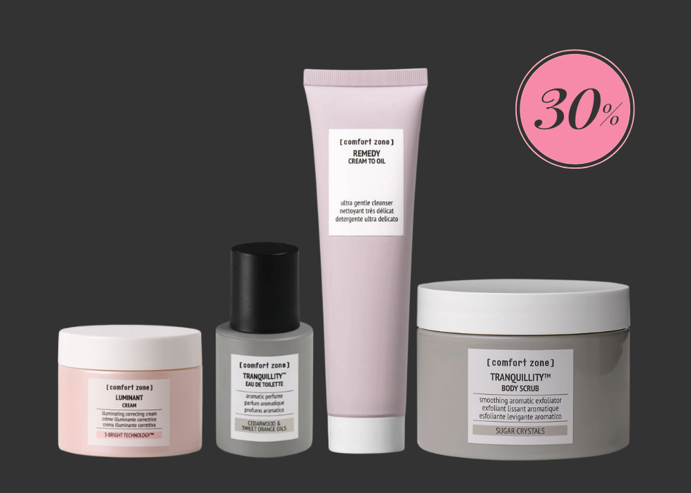 Tjuvstarta Black Week med 30% på Comfort Zone