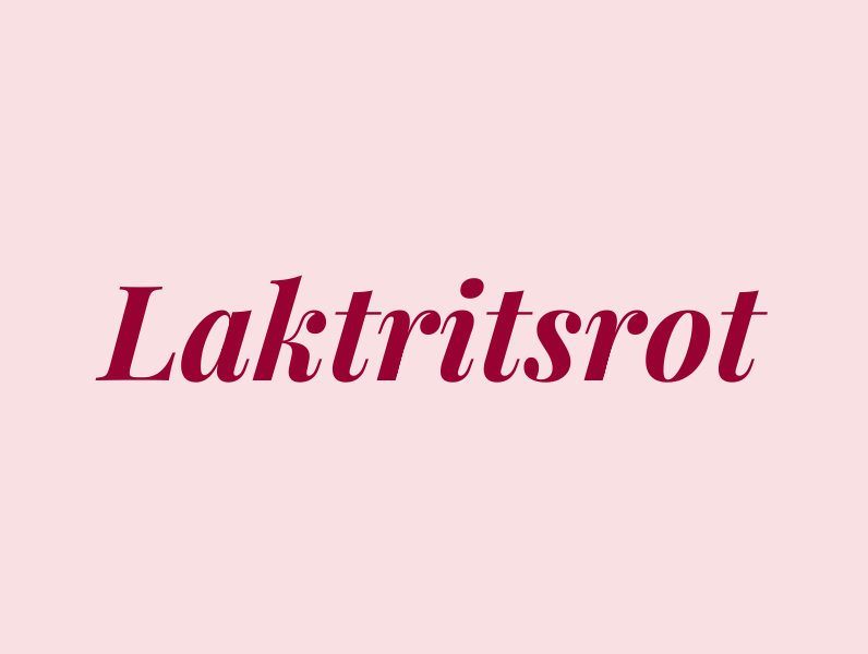 Lakritsrot