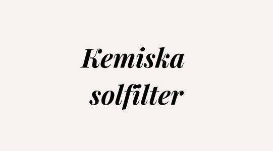 Kemiska solfilter