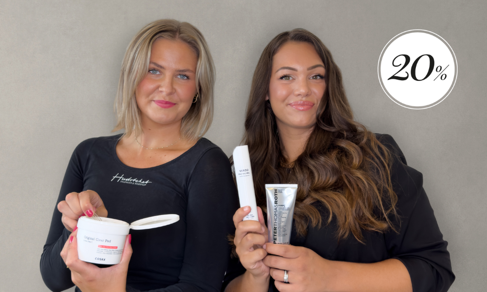 Ansiktspeeling 20% rabatt