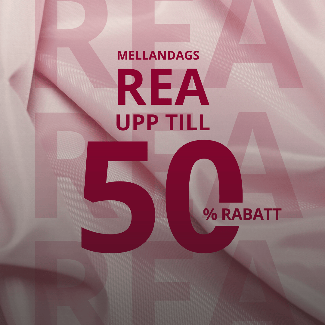 Mellandagsrea upp till 50% rabatt