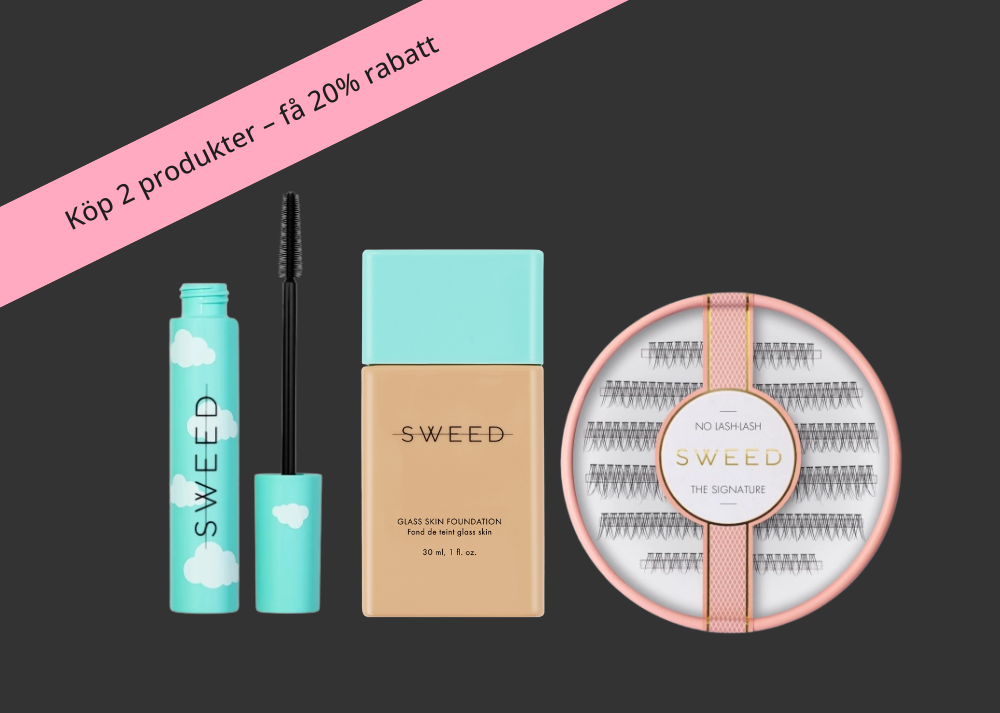 Köp 2 produkter från Sweed och få 20%